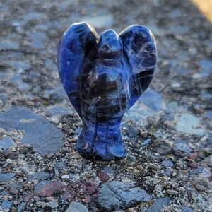 Blue Sodalite Angel Crystal
